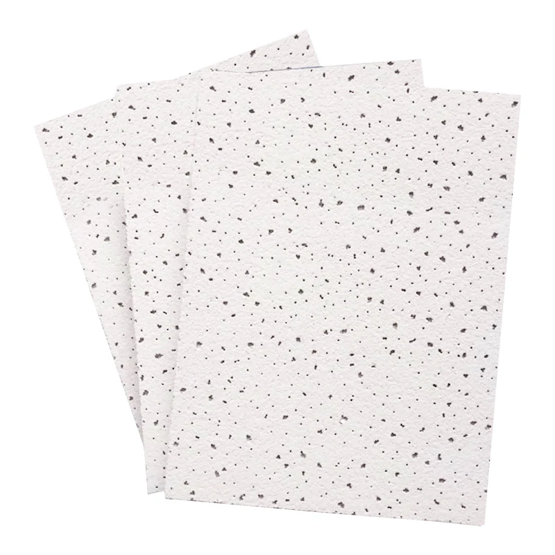 Ceilings Sound-Absorbing Acoustic Mineral Fibre Mineral Wool Ceiling Board 2X4FT Mineral Fiber Acoustic Perforated Ceiling Tiles