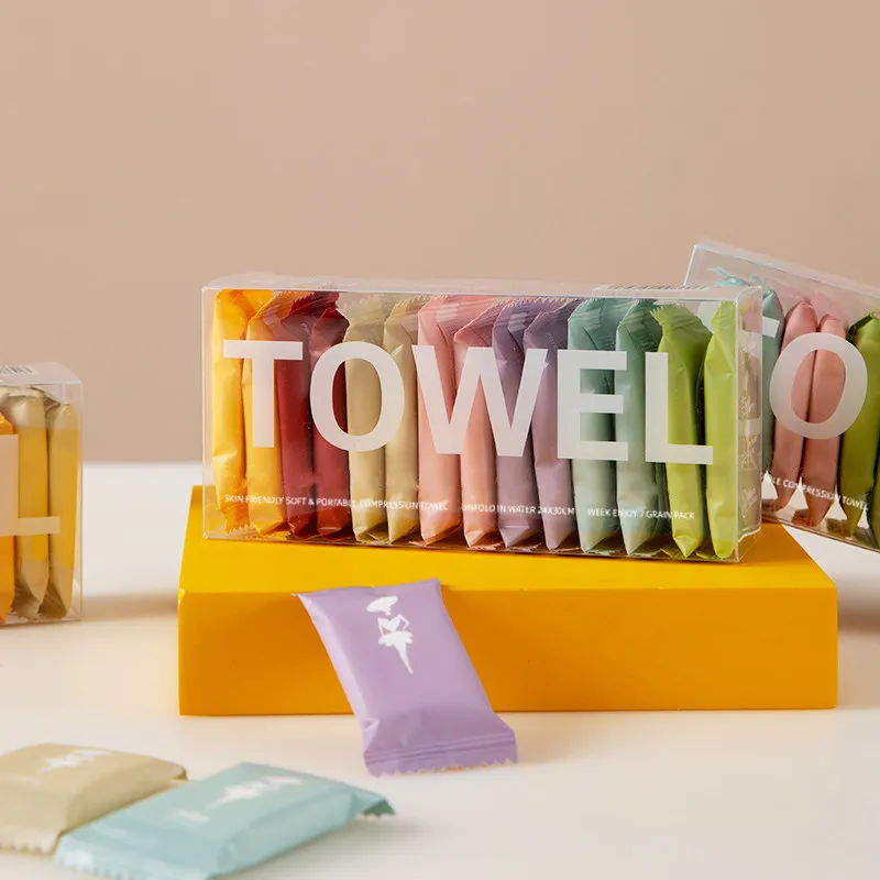Size 24*30cm THICK Wholesale Mini Compressed Towel Cotton Compress Towel Compressed Towels Large