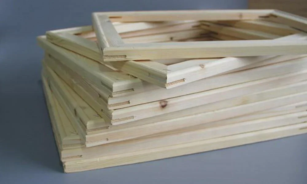 Wholesale Wood Frame DIY Canvas Stretcher Bar kit Custom Gallery Wall Wrapped Canvas Oil Frame Kits for Oil Paintings and Prints