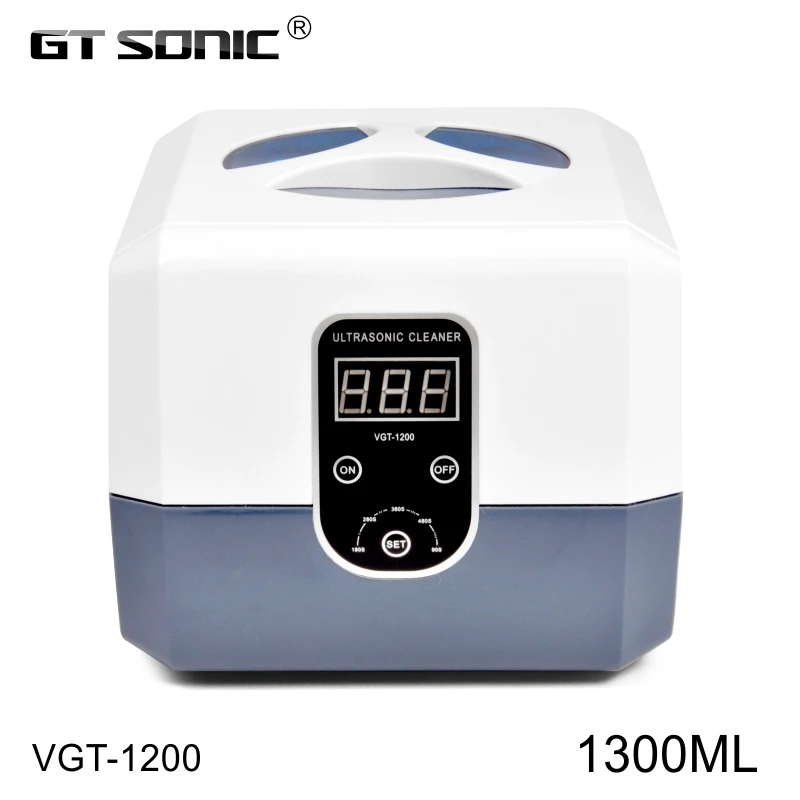 GT SONIC VGT-1200 1300ml ultrasonic jewelry toothbrush dental cleaning machine