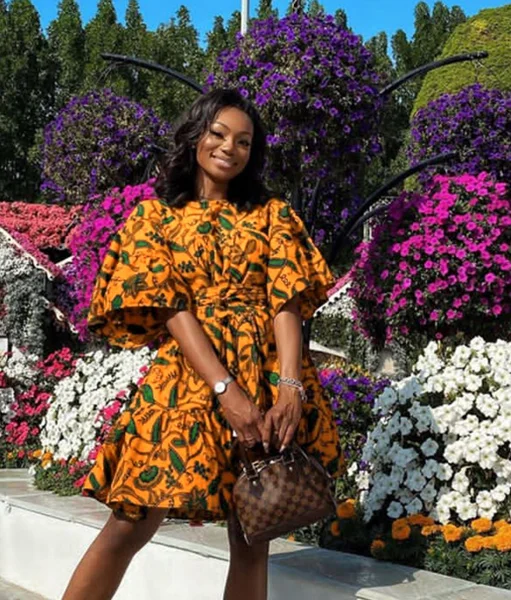 
Hot Sale Wholesale Amazon Stylish African Dashiki Print A-Line Party Dresses Women Elegant Special Ethnic Clothing 