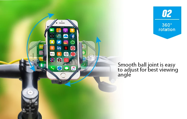 
High quality Bicycle Cell phone Bracket full protection bike mount mobile phone holder 