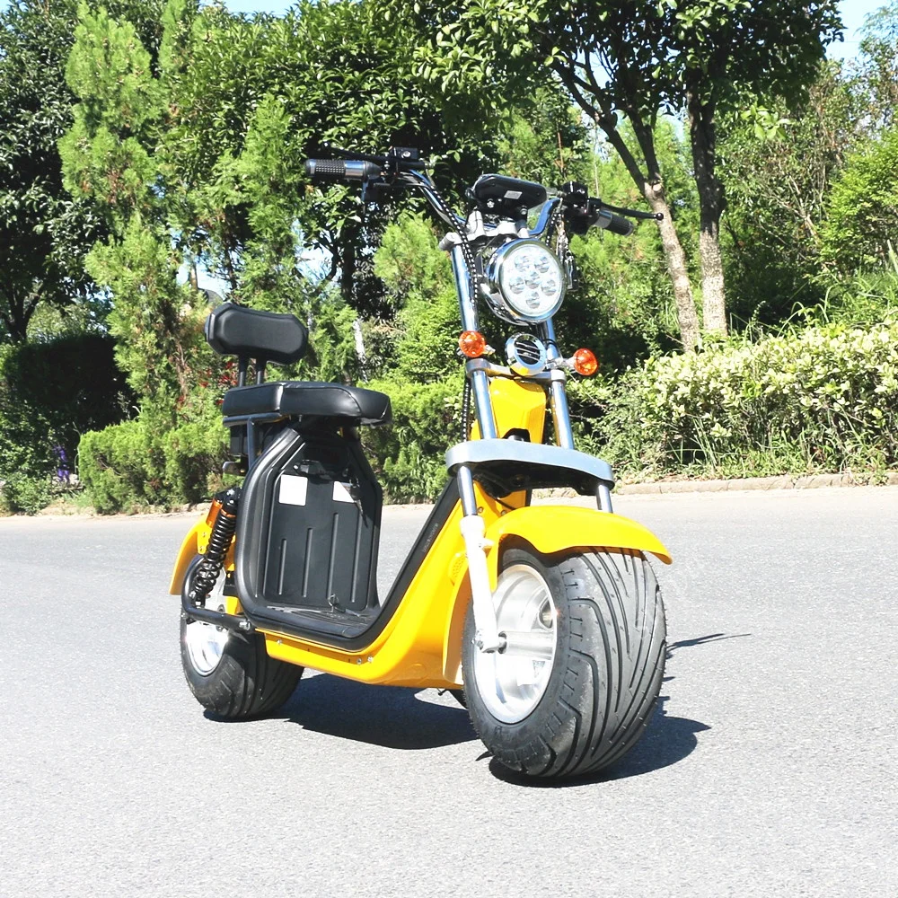 2000w 60v12ah/20ah lithium battery fat tire citycoco china electric scooter/electric motorcycles in panama prices