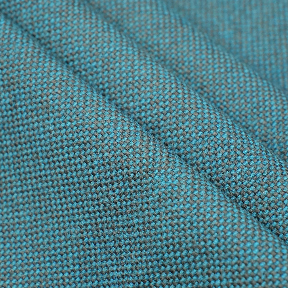 Gorgeous Woolen Woven 100% Wool Upholstery Fabric For Sofa Panel Pillow