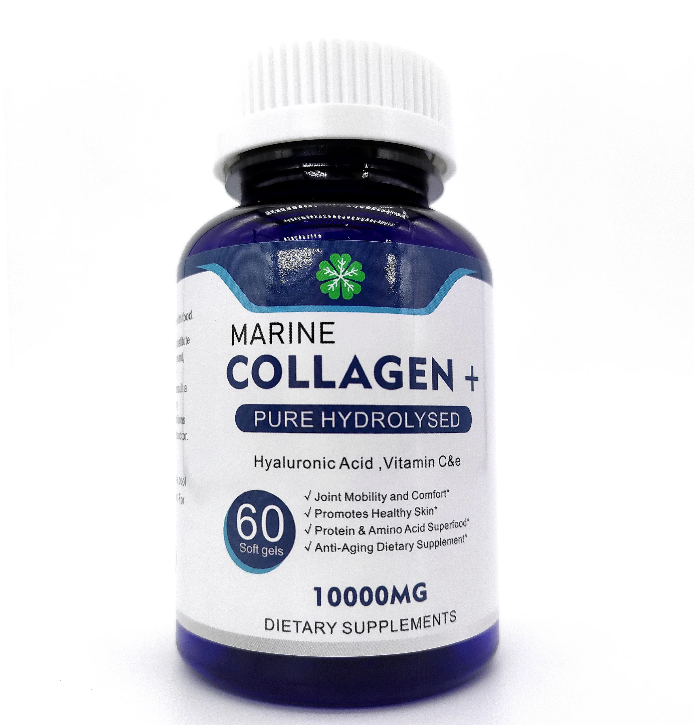 Hot selling US private label skin whitening collagen capsules