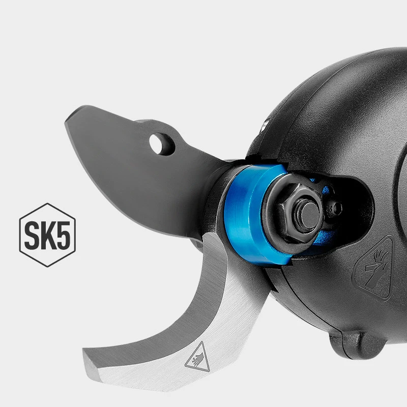 16.8V high quality cordless electric scissors with LED display head is wear-resistant and sharp