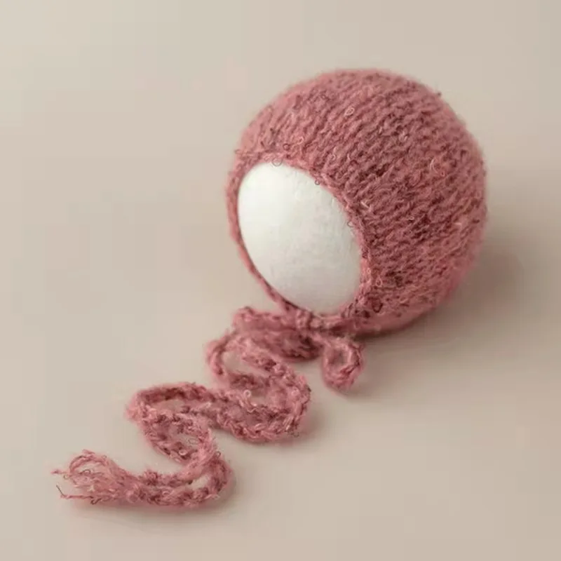 Wholesale High Quality Photography Knitted Woolen Props Baby Hats Newborn