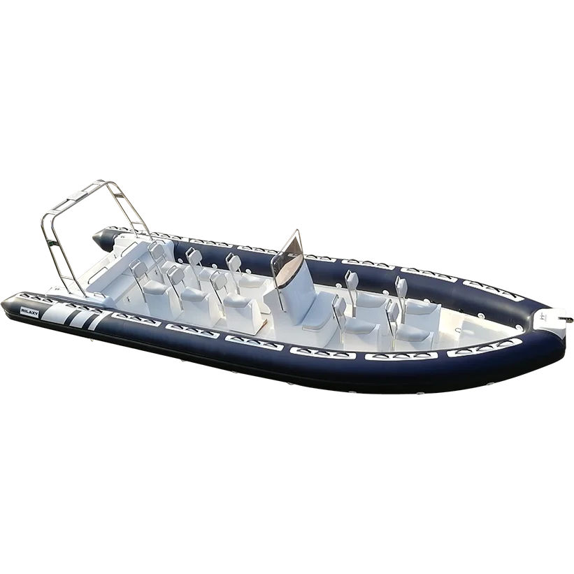 Rilaxy 15 persons Whale Visiting Passenger RIB Boat with single jockey seats and Capable Twin Engines