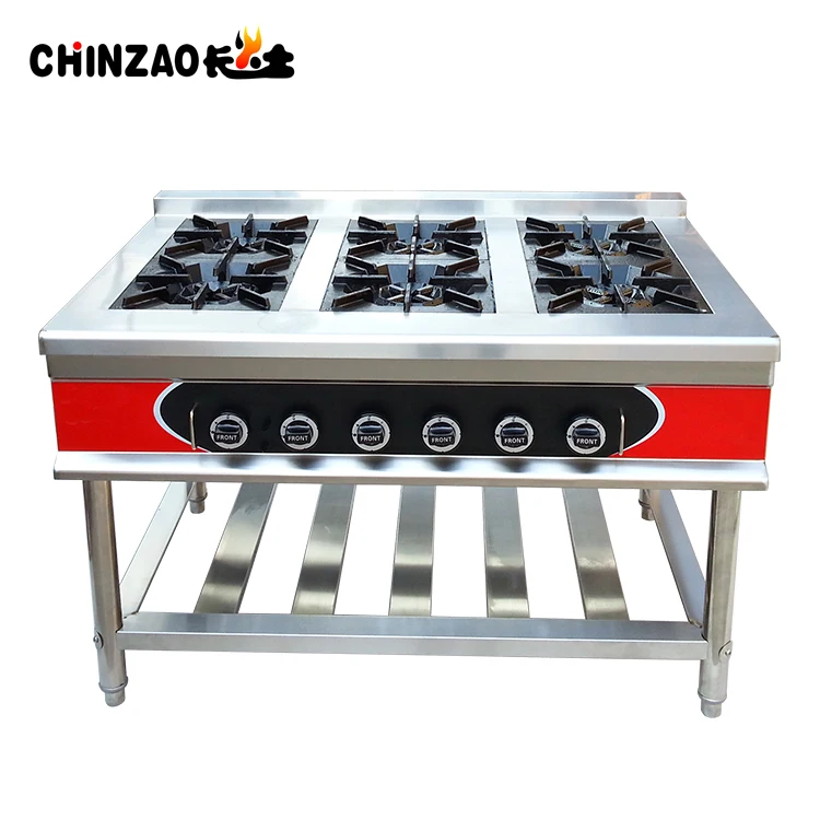 Standing Gas Burner Multi-cooker Cooktop Commercial Restaurant Equipment Gas Burner For Pizza Oven