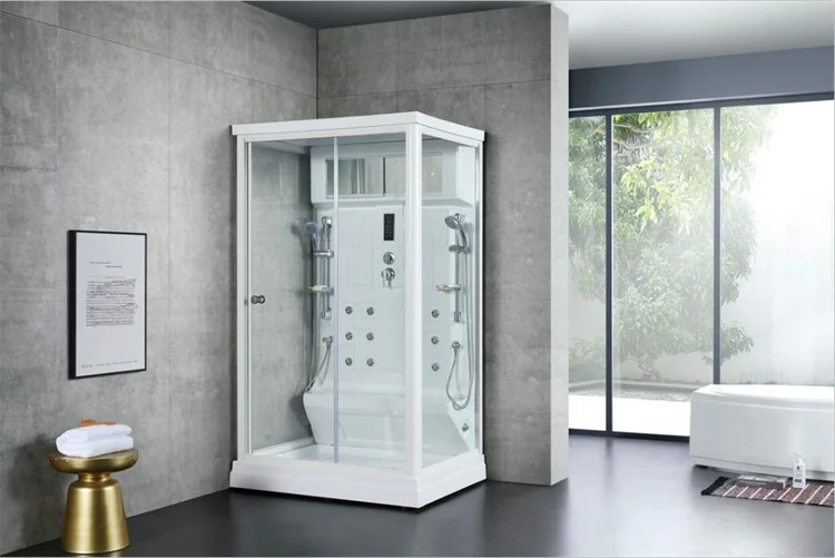 New Steam Shower Room Luxury back Massage computer control steam sauna room With Spray Nozzles Spa