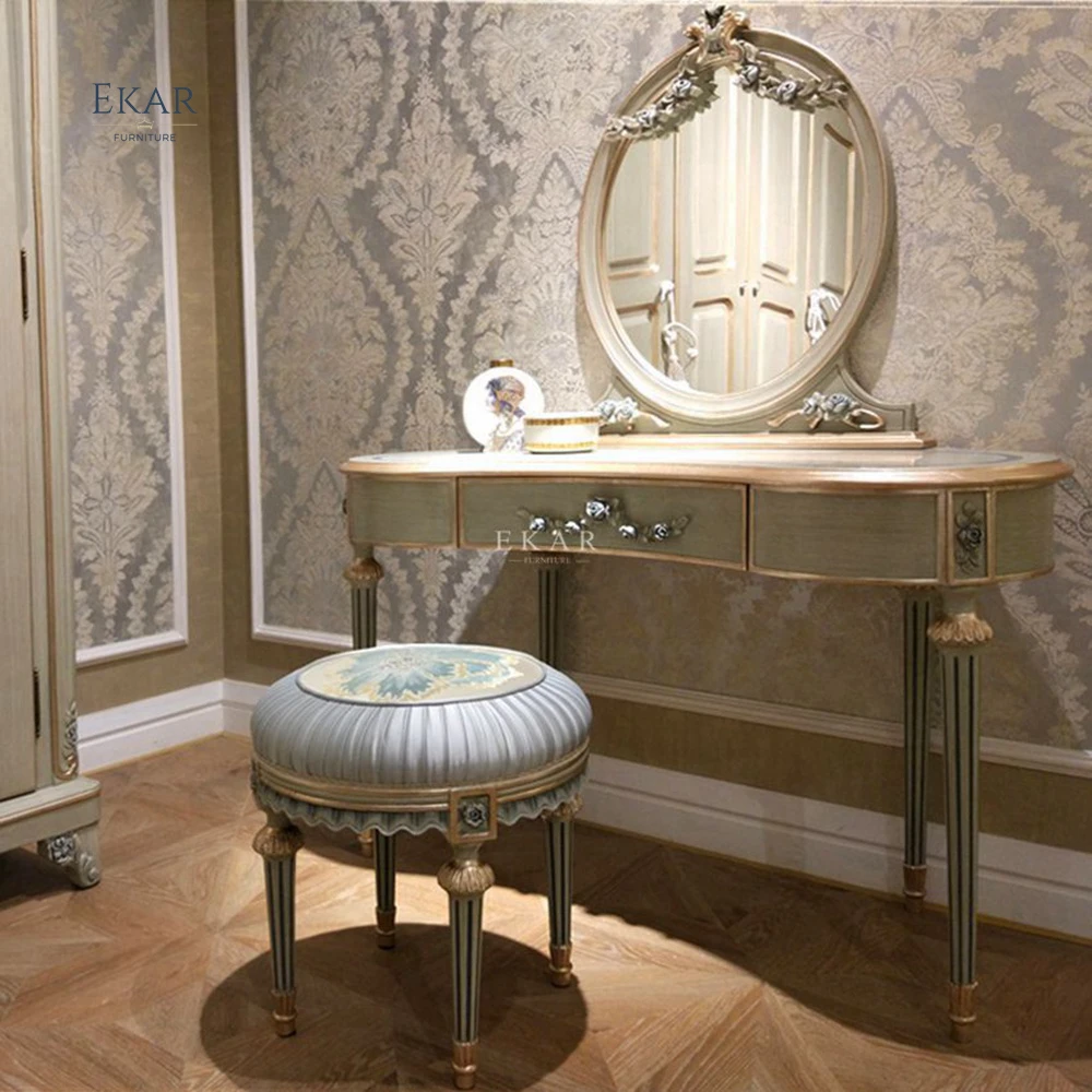 Классический комод резная мебель для спальни с выдвижным ящиком туалетный столик