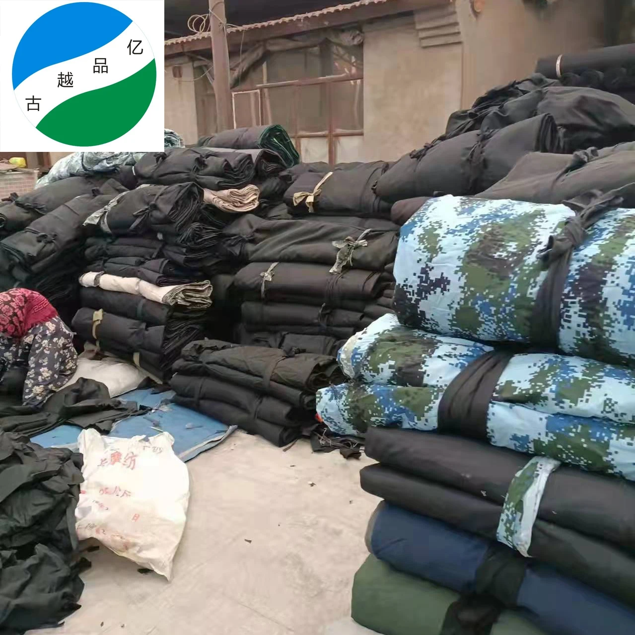 telas de algodon cotton twill dyed fabrics C grade stock lot China market cut pieces cheap kg price