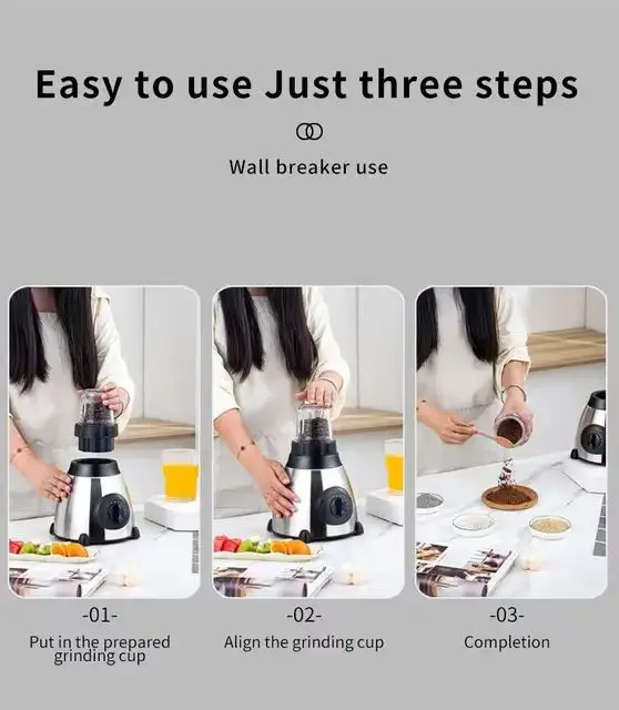 High-quality Professional Blender for Smoothies and Shakes  High Power Brand New High Speed 1.5L Juicer Commercial