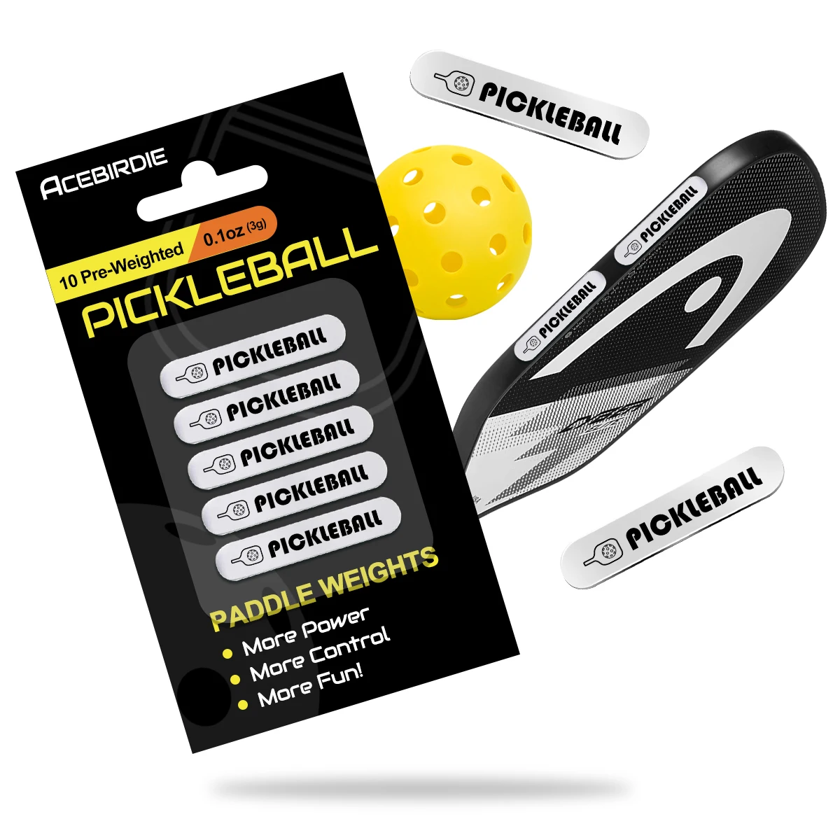 Custom Pickleball Paddle Lead Tape Adhesive Weight Strips Pickleball Lead Tape
