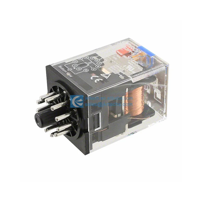 Original MKS3PI-5 DC12 MK-S General Purpose Relay 3PDT 3 Form C 12VDC Coil Socketable MKS3PI-5-DC12 Plug In 11 Pin Octal