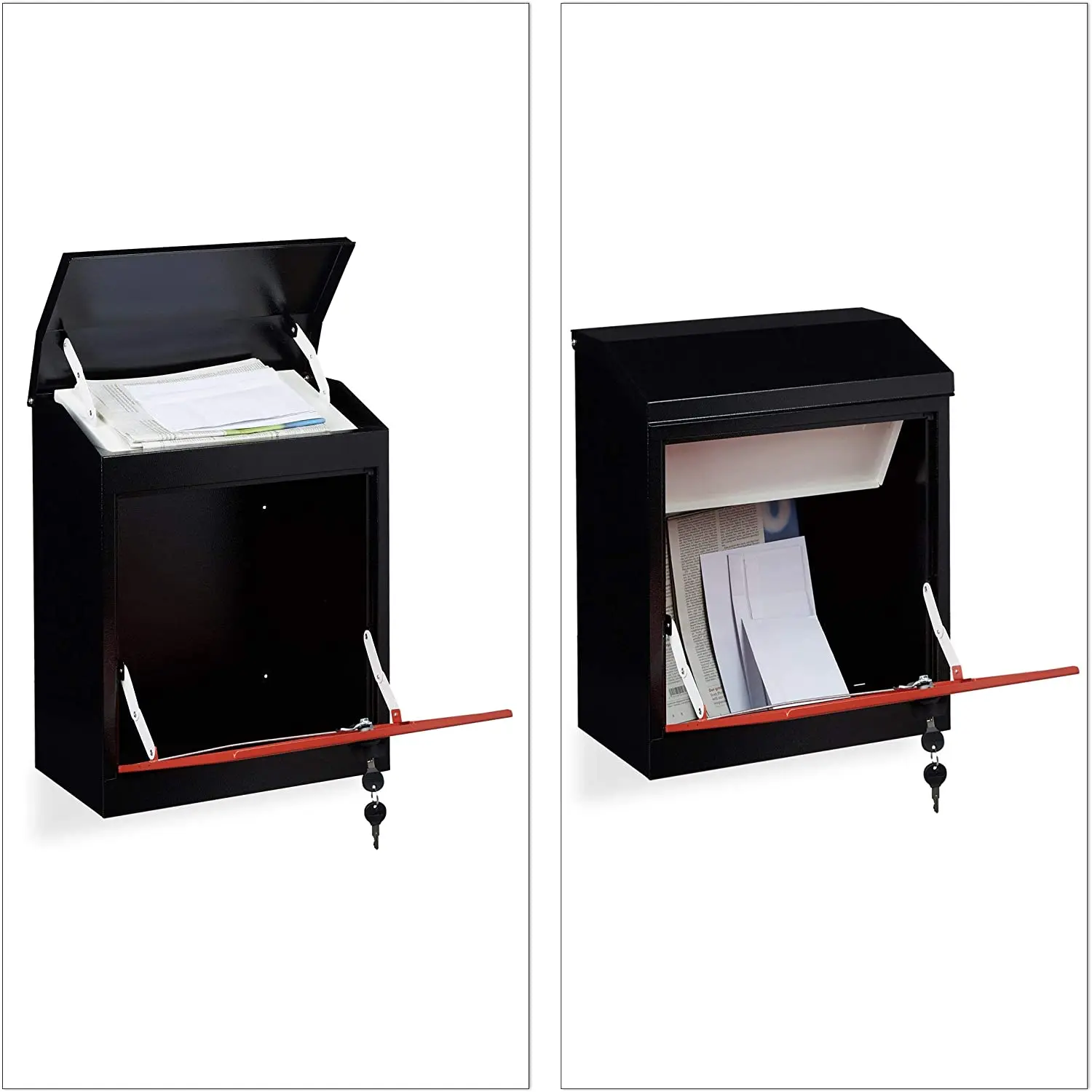 custom small metal outdoor parcel delivery box large small parcel boxes letter post parcel drop box for mail