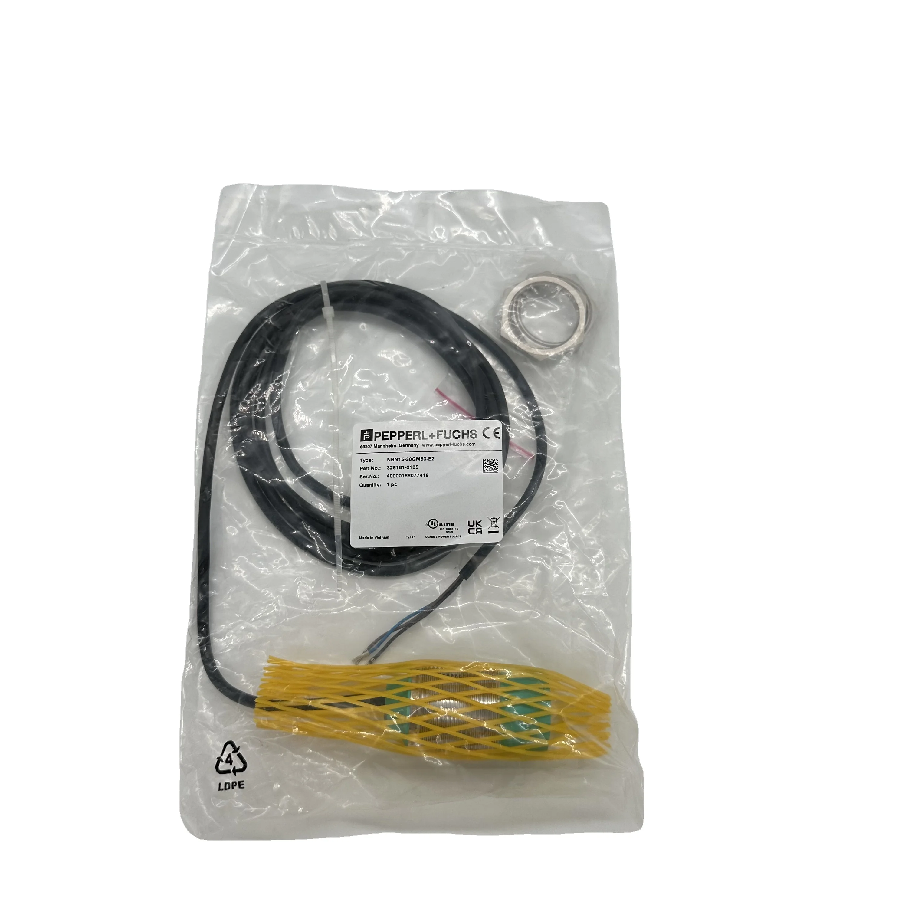 Американский пепперл + Датчик NBN15-30GM50-E2