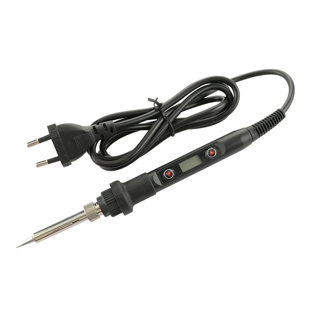 Digital Electric Soldering Iron Kit Set Temperature Adjustable 220V 110V Welding Tool Ceramic Heater Soldering Tips Rework