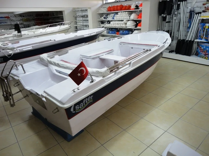 
SMALL FISHING FIBERGLASS BOAT SAFTER 400 