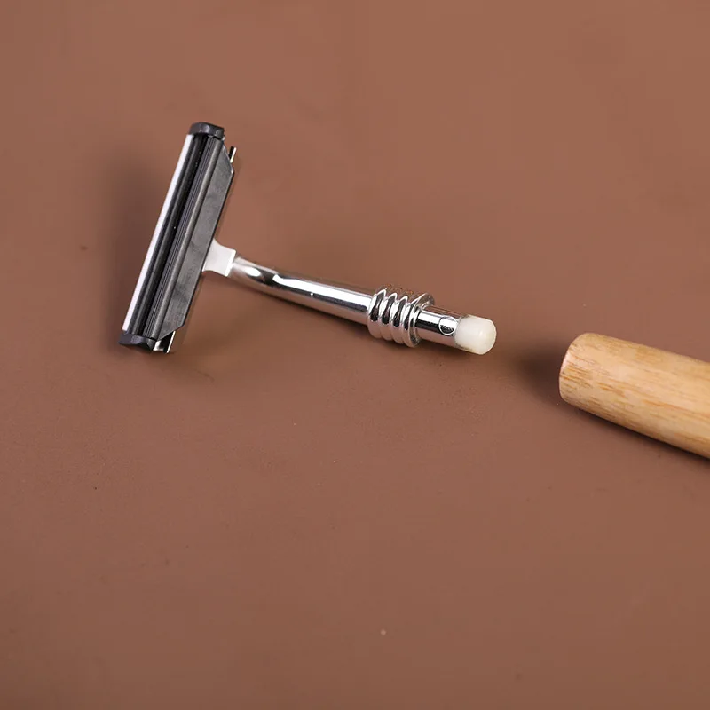 Zero waste bamboo razor biodegradable custom logo