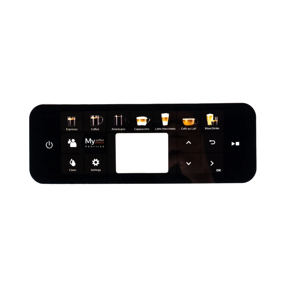Home Use Touch Control Oven Membrane Switch Keyboard Style Remote Controller for Blood Pressure Instrument Panel
