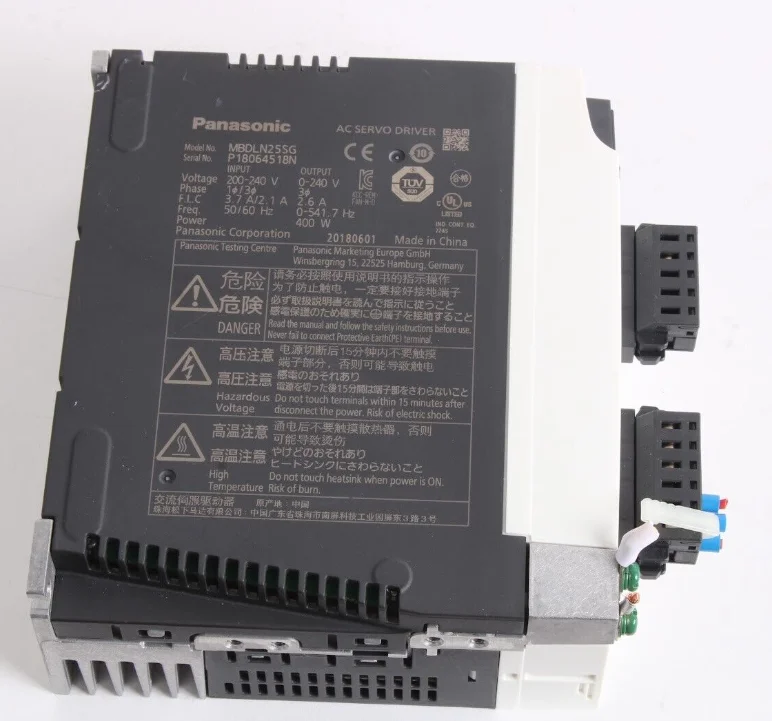 MBDLN25SE Position Control Type AC Servo Driver AC200-240V For 400w Motor