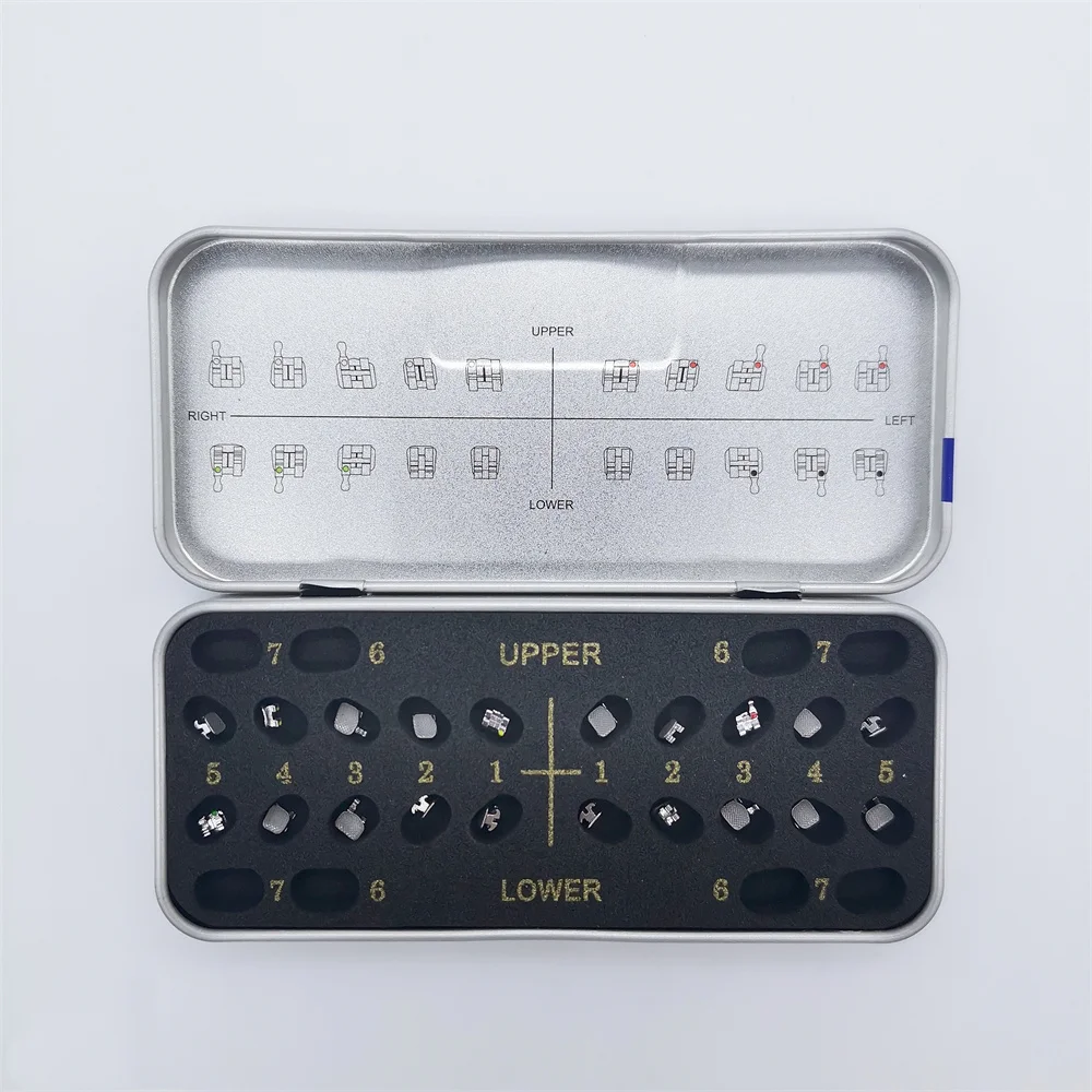 Queen Series Dental Surgical Orthodontic Brackets with Micro-etched Base of RS MEDICO