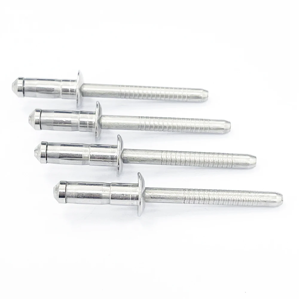Factory direct sales stainless steel anti-corrosion drum type rivets double drum type round head blind rivets