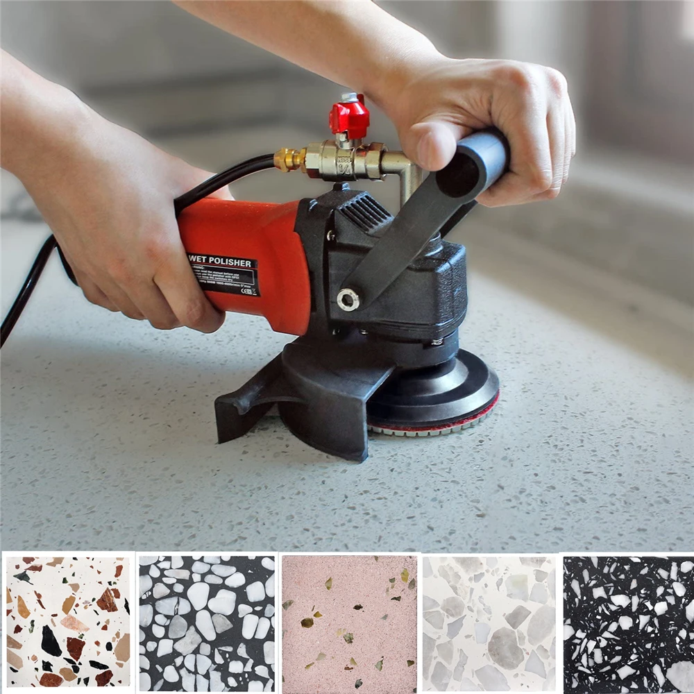 13pcs Wet/Dry 100mm 4 Inch Sanding Grinding Disc Marble Granite Polisher Hand Tools Diamond Polishing Pads Set