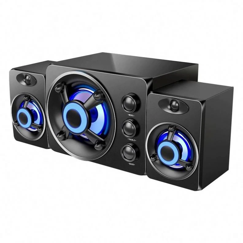 Creative Brand Desktop Stereo PC Computer Speakers 2.1 USB Subwoofer RGB Gaming Speaker