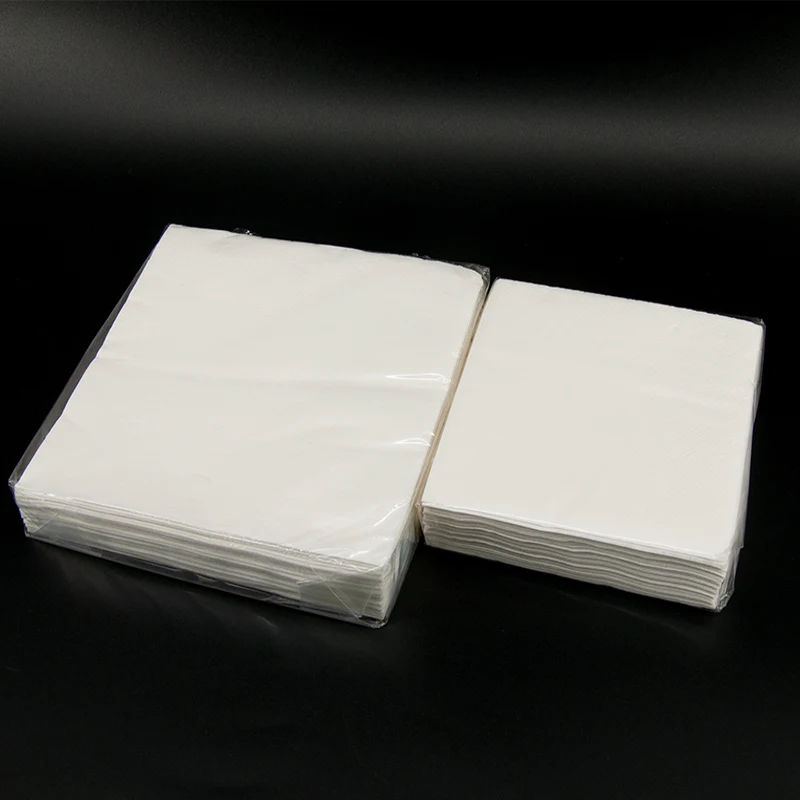 Одноразовые салфетки 25x25 / 33x33 2ply или