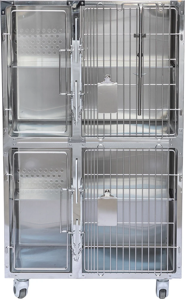 Luxury Dog Cat Veterinary Incubator Pet ICU Cage With Temperature Self Adaption Adjustment System Pet Luxury