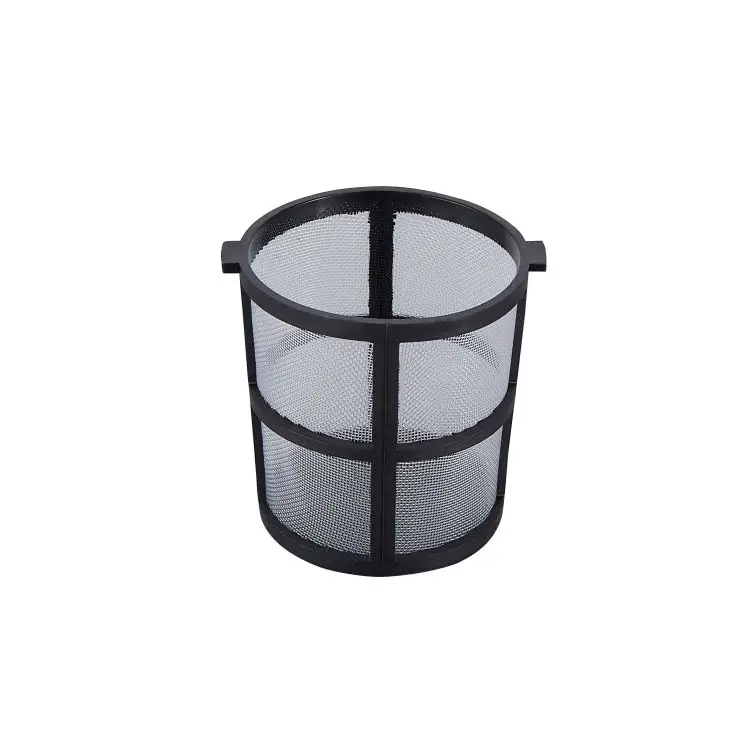 factory customized industrial filtration equipment primary filter mesh round basket plastic filter for handheld vacuum cleaner