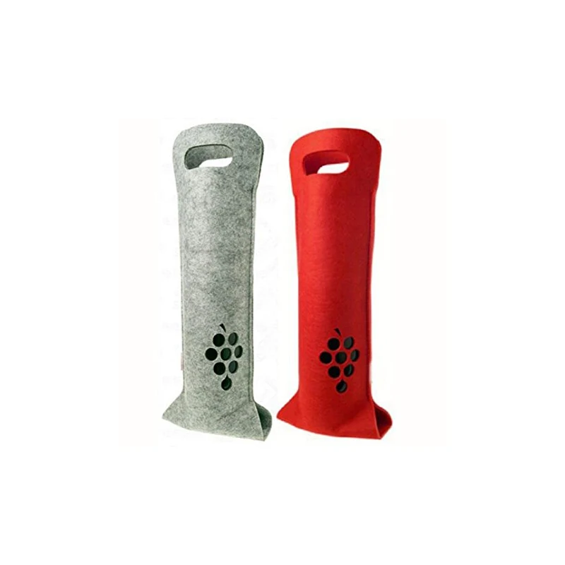 Легко установить и настроить несколько бутылок 6 винных фетровых для свадьбы дня рождения ужина праздничные сувениры