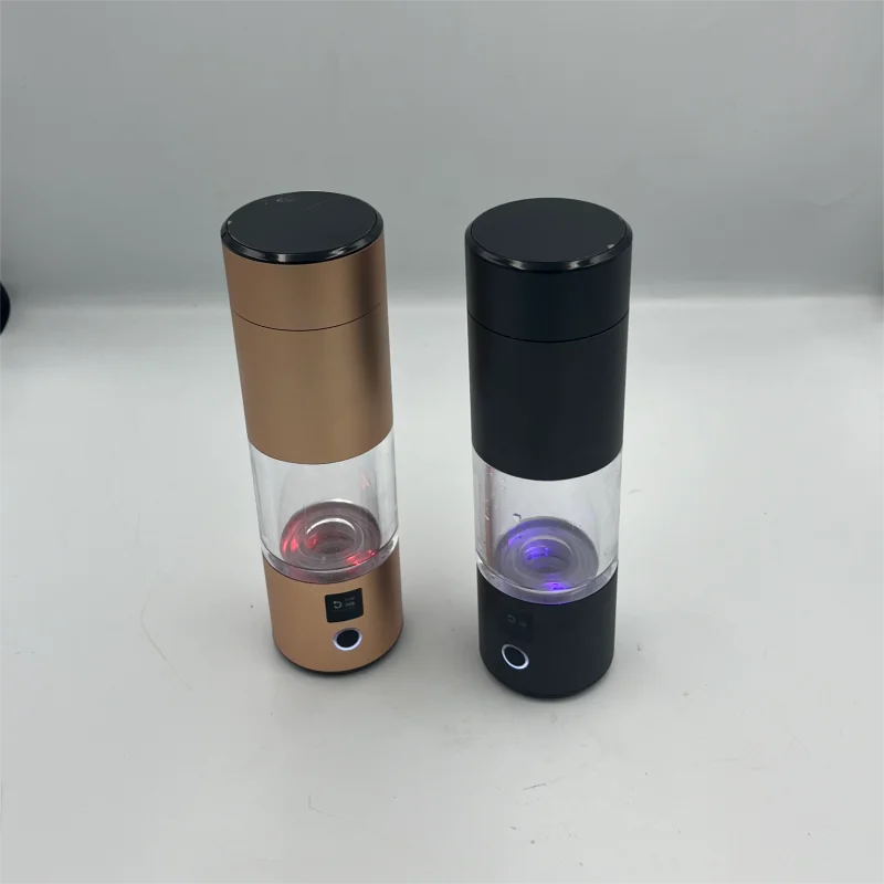 High Quality Titanium Platinum H2 Life Hydrogen Water Bottle USB Battery-Powered Car Accessory with Plastic Housing