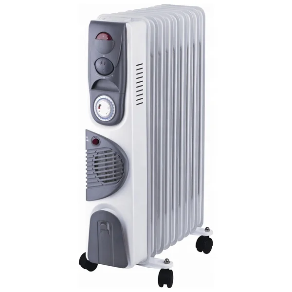 Radiator oil heater