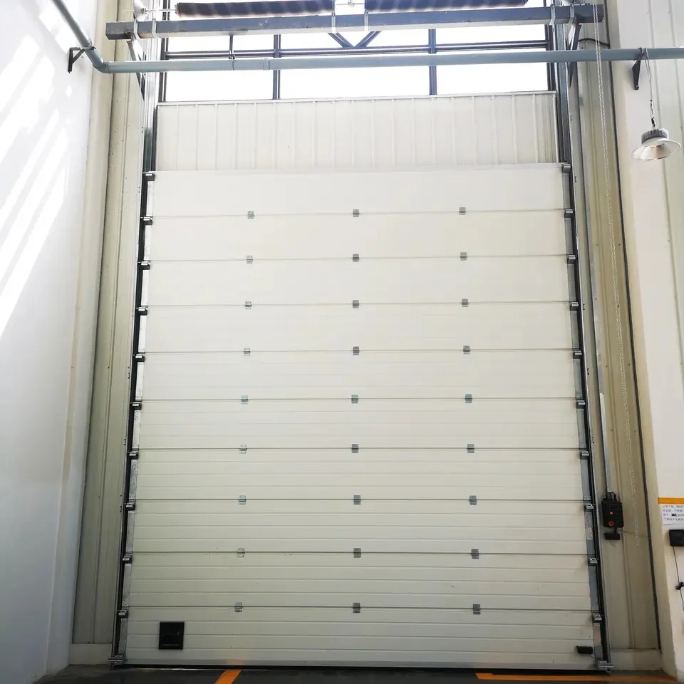 Factory Direct High Quality Industrial Vertical Overhead Sectional Warehouse Windproof Workshop Industrial Door Sectional Door