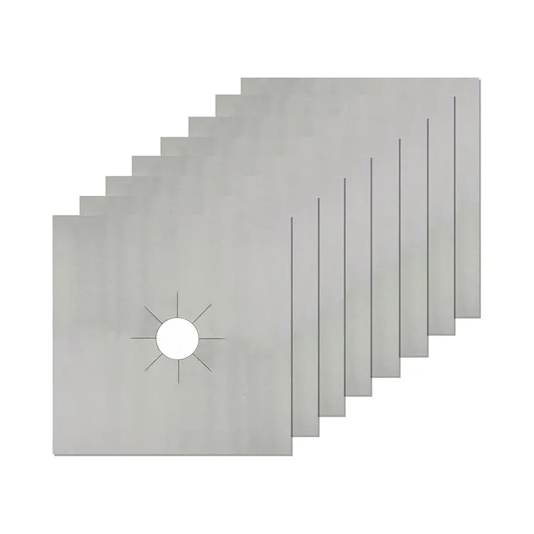 Amazon Hot Sale PTFE Gas Range Protectors Black Gas Stove Burner