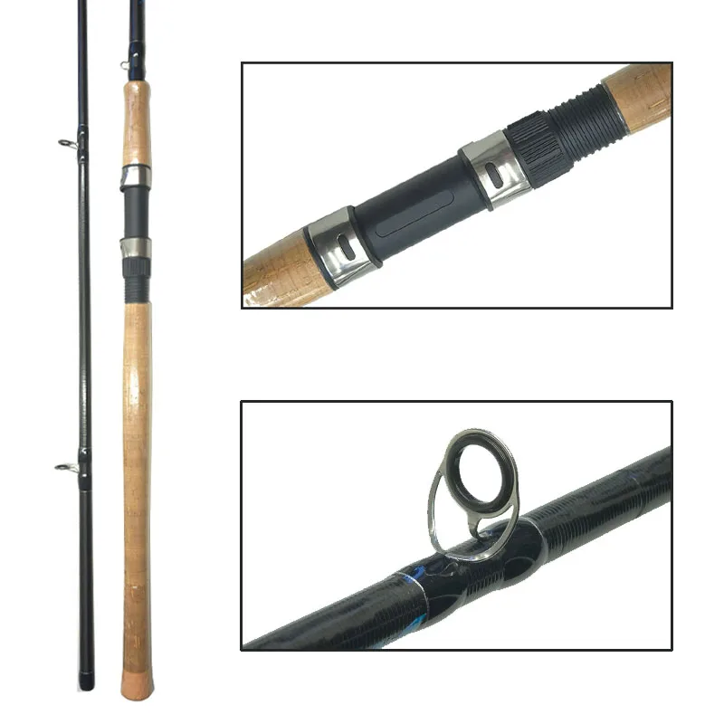 3 М 6 м 9 40-120 г 24TCarbonFiber светящиеся пляжные спиннинги