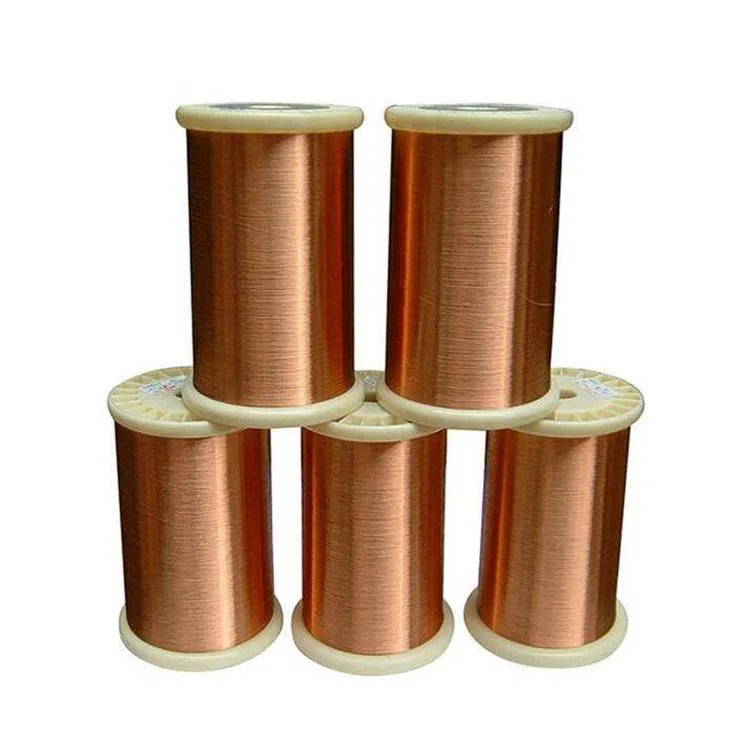 28 AWG 0.32 mm Manufacturer Enameled copper clad aluminum wire Enameled CCA Wire for motor transformer