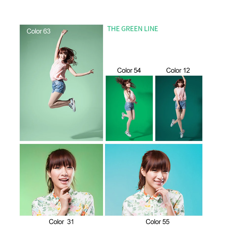 Photo Studio Accessories Godox Savage Seamless 4.4X16 Feet Seamless Photography Background Paper