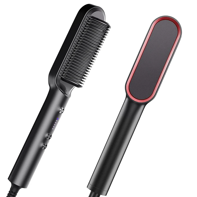 Hot Hair Straightener Ceramic Hair Straightener Comb