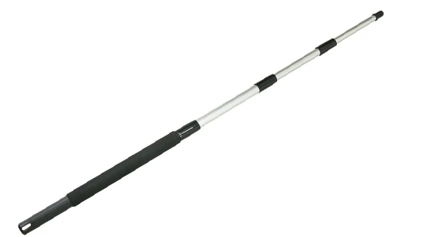 premium 2 meter 3 sections strong lightweight soft grip handle aluminium extension pole painter extension pole