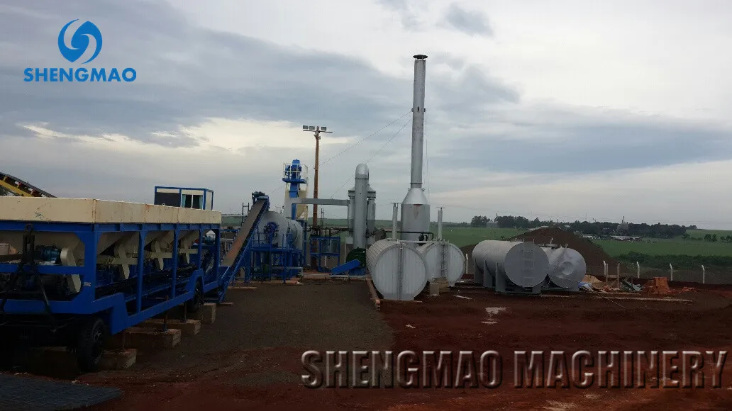 MDHB60 Mobile Asphalt Mixing Plant with Competitive Price