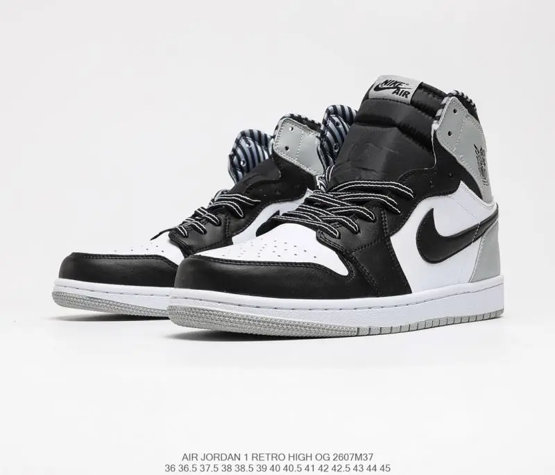 Новый бренд Nike мужские Модные Спортивные кроссовки в стиле ретро Aj1 Air Jordan 1 баскетбольные виды
