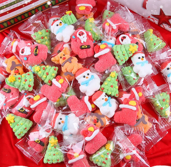Christmas Boots Shaped Candy Packaging Bags Candies and Sweets