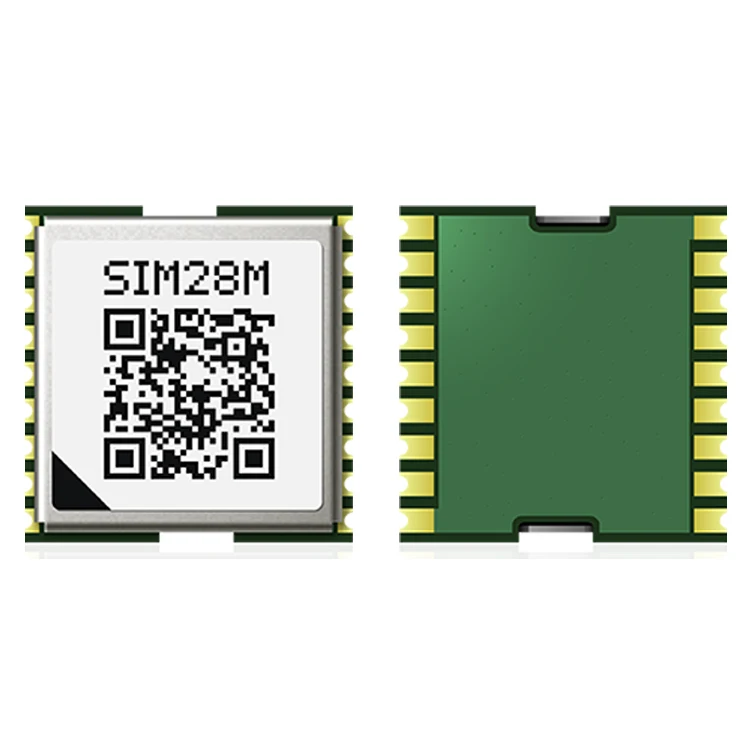 SIMCom SIM28M Standalone L1 Frequency GPS Module in a SMT Type Designed with MTK High Sensitivity Navigation Engine