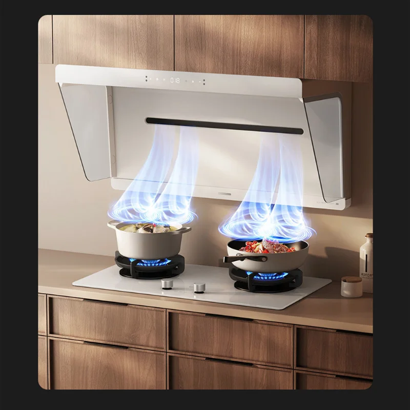 Xiaomi Mijia Intelligent Range Hoods S2 and Mijia Intelligent Timer Gas Stove S2 Smoke Cooker Set Natural Gas CN Version