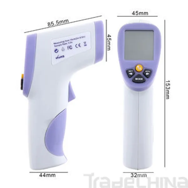  HT-820D HTI медицинский Бесконтактный ЛОБНЫЙ ИК-термометр для человеческого