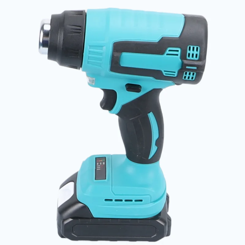 300W 20V Cordless Hot Air Blower Gun Adjustable Temperature Battery Powered Electric Heat Gun Home Use DIY Shrink Application